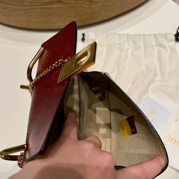 Chloe grained lambskin mini Drew shoulder bag - authentic - Picture 6 of 8